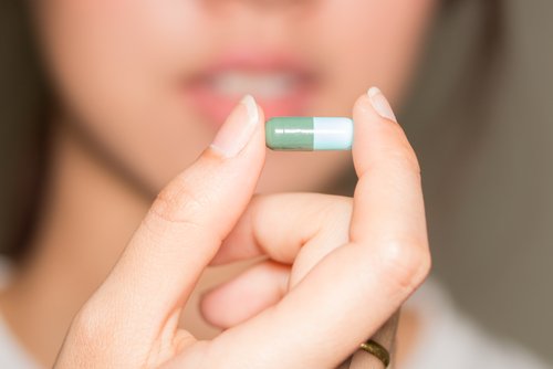Onder de zonnebank tijdens antibioticakuur